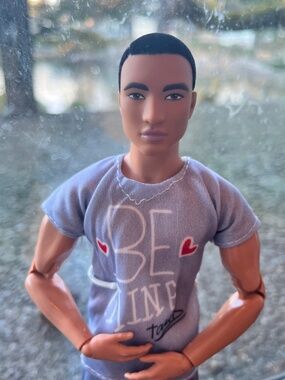 Barbie Doll 2022 Barbie Looks Ken Doll, Model 17, Brandon